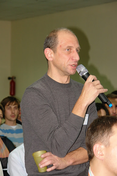 Антон Рудич на первом StartupCrashTest в Харькове