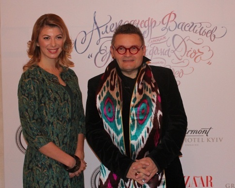 Модный визит Александра Васильева в Киев 